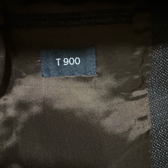 TOMBOLINI • Zero Gravity Virgin Wool Brown Tweed Pant Suit Made In Italy - Picture 9 of 16